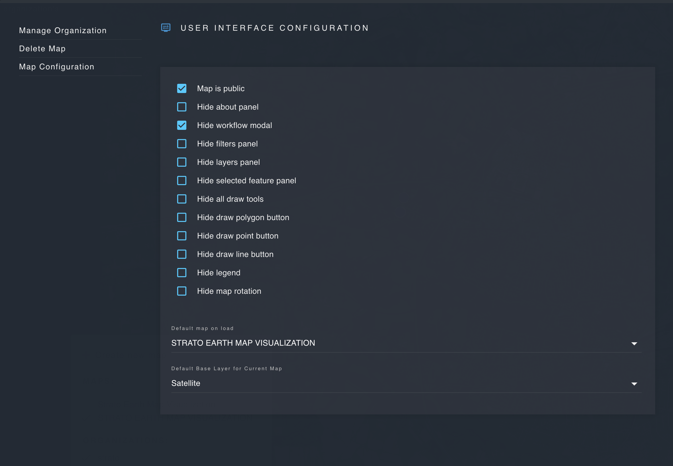 map-config