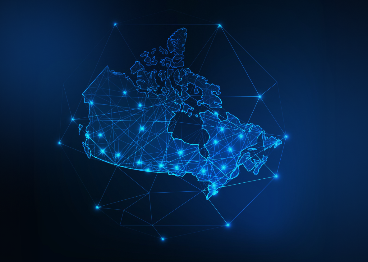 Cloud network illustration