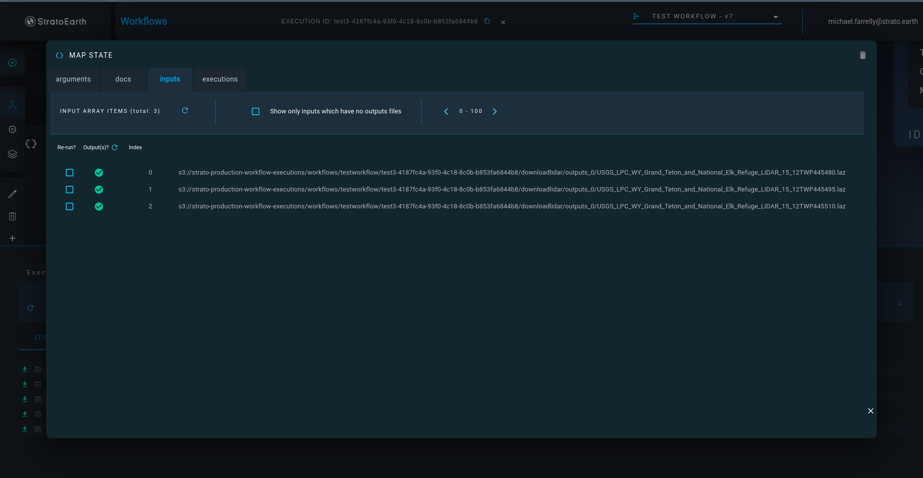 Strato Workflows parallel processing